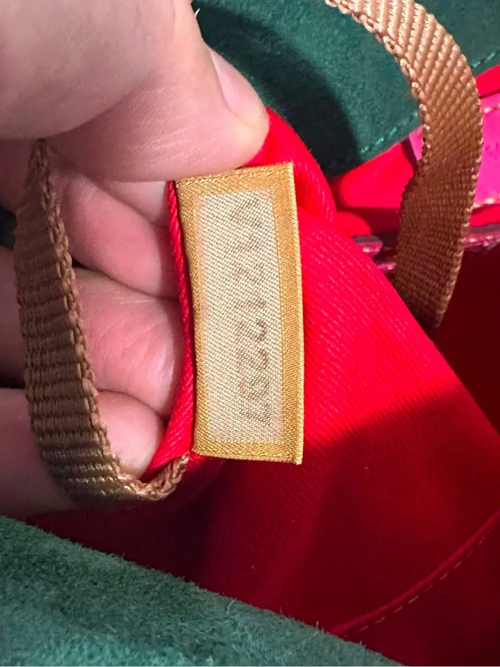 Dooney & Bourke Mini Fuchsia Leather Satchel